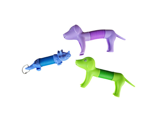 5-Pack Animal Pop Tubes