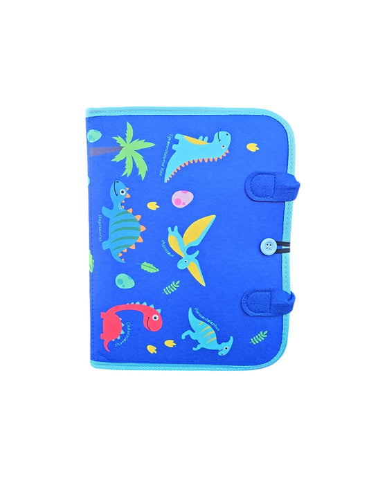 Dinosaur Montessori Busy Board for Toddlers